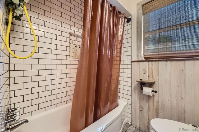 2844 Bellaire St, Denver, CO 80207 - full bath with shower / bath combo and toilet