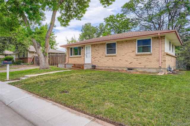5274 Alkire St, Arvada, CO 80002 - ranch-style home with brick siding