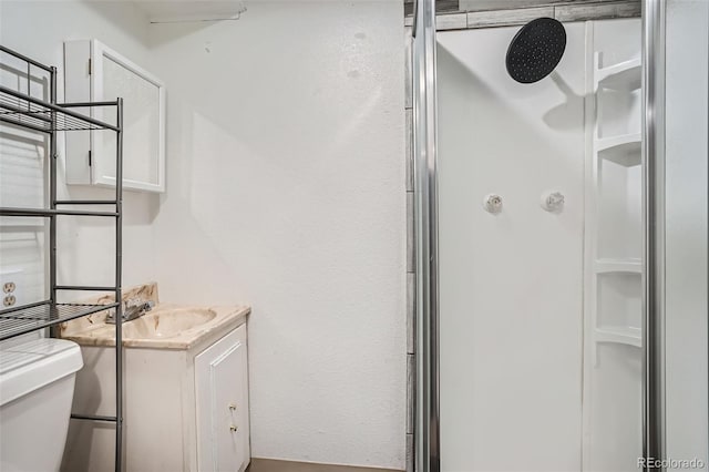 5274 Alkire St, Arvada, CO 80002 - full bath featuring vanity and a stall shower