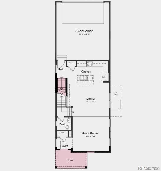 23782 E 33rd Pl, Aurora, CO 80019 - home floor plan
