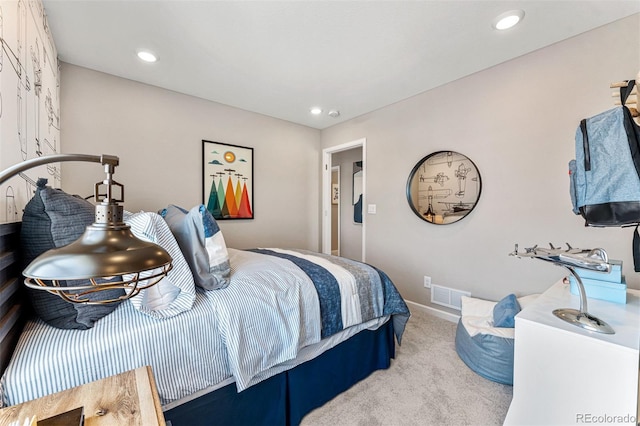 23782 E 33rd Pl, Aurora, CO 80019 - carpeted bedroom featuring recessed lighting and baseboards