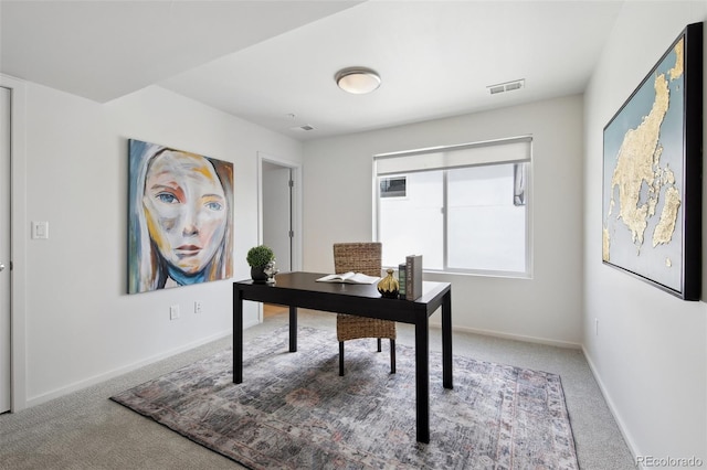 1711 Hooker St Unit 2, Denver, CO 80204 - office area with carpet floors and baseboards
