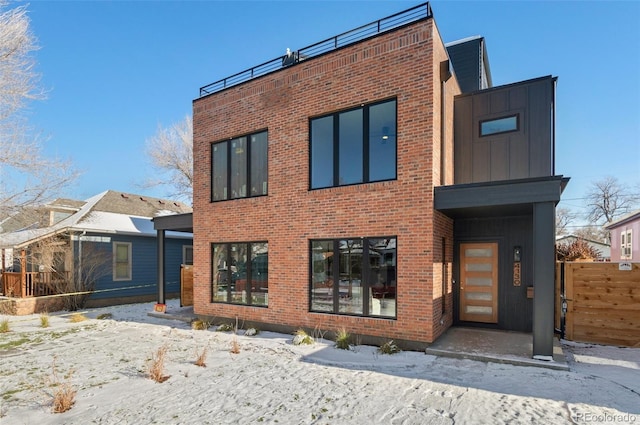 view of rear view of house