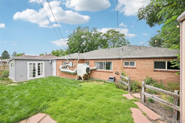 9150 Fir Dr, Thornton, CO 80229 - back of house with brick siding and roof with shingles