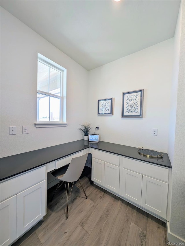 864 Clover Loop, Erie, CO 80026 - office space featuring built in desk and light wood-style flooring