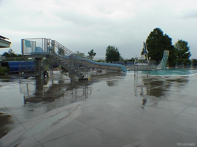 877 Eldorado Dr, Superior, CO 80027 - community pool with a water slide