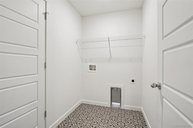 503 S Rollie Ave Unit 13C, Fort Lupton, CO 80621 - laundry area with washer hookup and electric dryer hookup