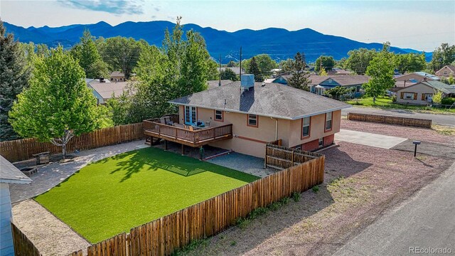 410 W 16th St, Salida, CO 81201 - aerial view of a mountain backdrop