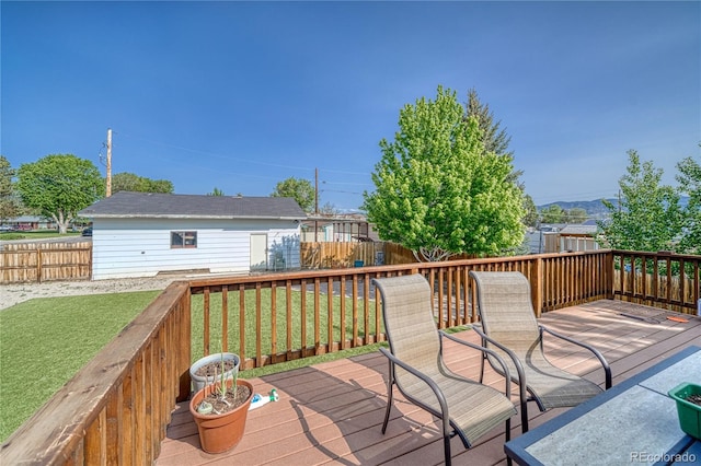 410 W 16th St, Salida, CO 81201 - view of wooden deck