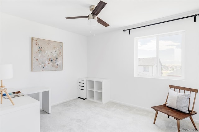 6117 Easton Cir, Frederick, CO 80504 - unfurnished room featuring carpet floors and a ceiling fan