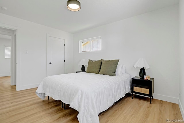 3055 S Winona Ct, Denver, CO 80236 - bedroom featuring light wood finished floors and baseboards