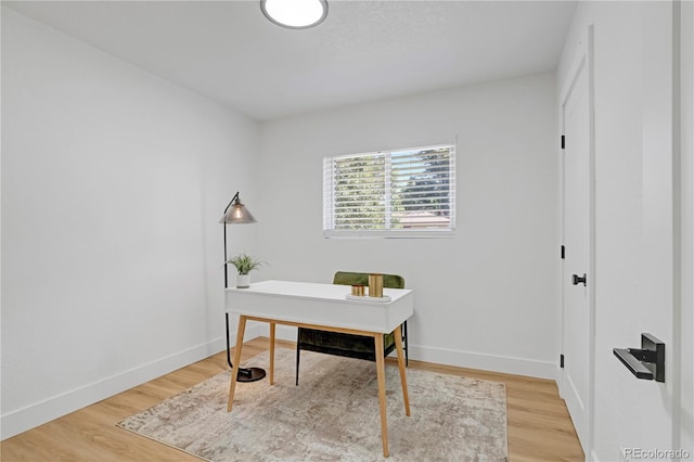 3055 S Winona Ct, Denver, CO 80236 - office area with wood finished floors and baseboards