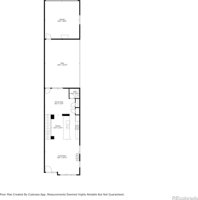 2730 Hooker St, Denver, CO 80211 - view of property floor plan