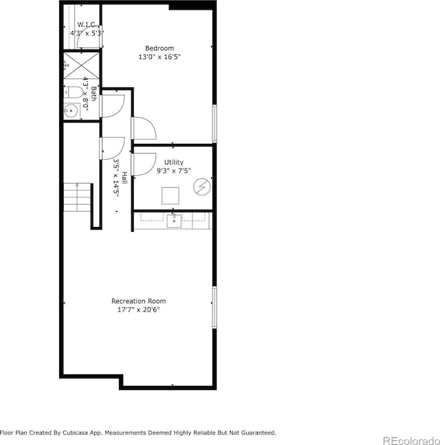 2730 Hooker St, Denver, CO 80211 - view of floor plan / room layout