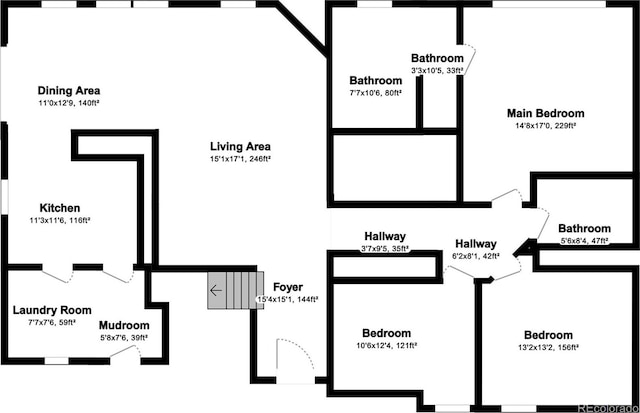 view of floor plan / room layout