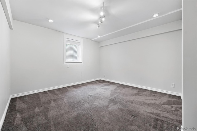 2495 S Lansing Way, Aurora, CO 80014 - spare room featuring carpet and baseboards
