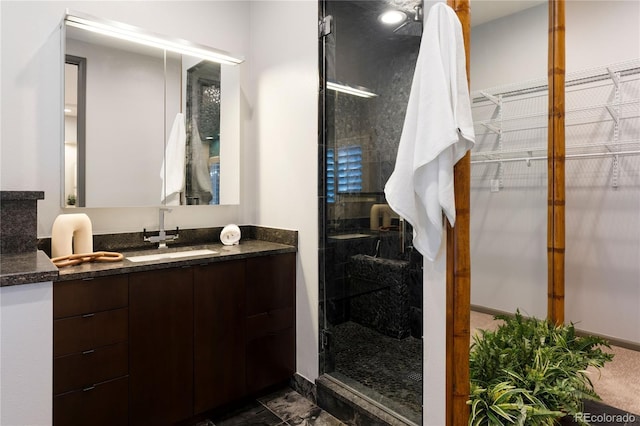 9 Sedgwick Dr, Englewood, CO 80113 - full bath with vanity and a shower stall