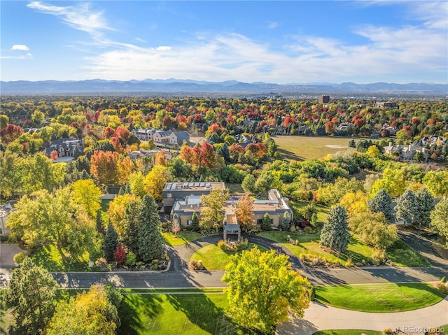 9 Sedgwick Dr, Englewood, CO 80113 - aerial perspective of suburban area featuring mountains