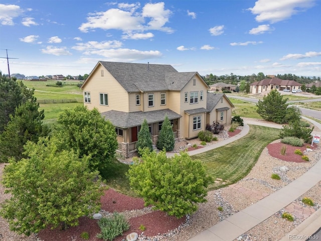 5605 Killen Ave, Castle Rock, CO 80104 - view of front of home with roof with shingles and a porch