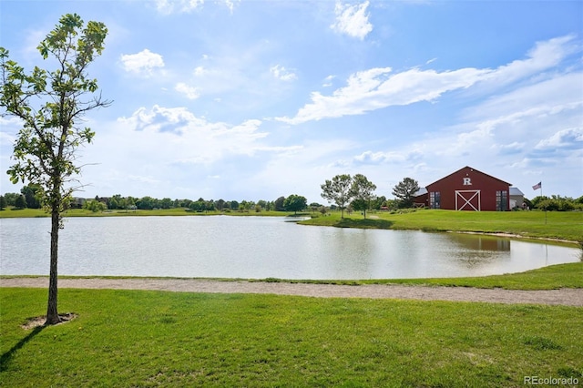 18079 E 108th Pl, Commerce City, CO 80022 - water view featuring a barn