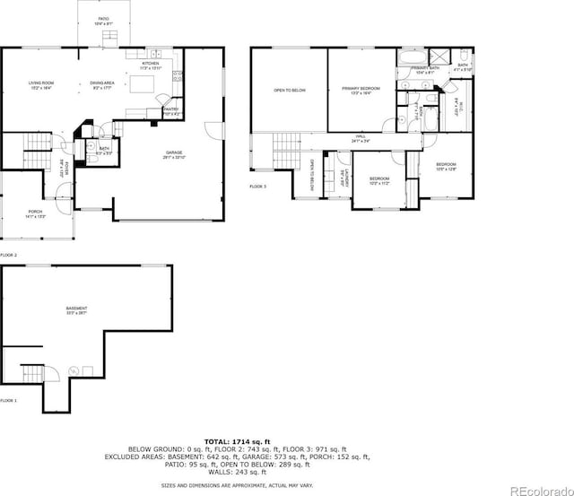 4626 Dancing Rain Way, Colorado Springs, CO 80911 - view of home floor plan