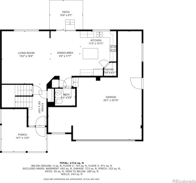 4626 Dancing Rain Way, Colorado Springs, CO 80911 - view of room layout