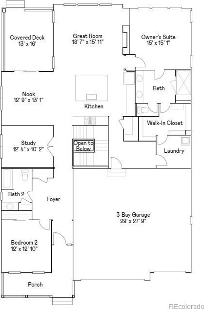 1059 Morning Side Dr, Erie, CO 80516 - room layout