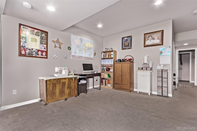 6990 E 132nd Pl, Thornton, CO 80602 - carpeted office space with recessed lighting