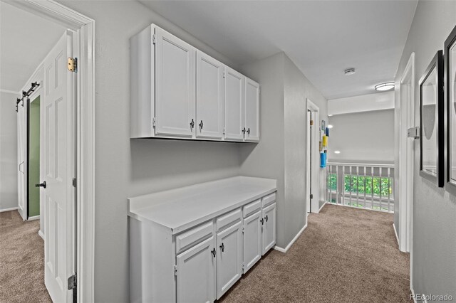 3767 E Phillips Cir, Centennial, CO 80122 - corridor featuring carpet flooring and baseboards