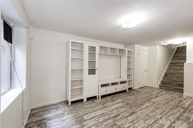 interior space featuring wood finished floors
