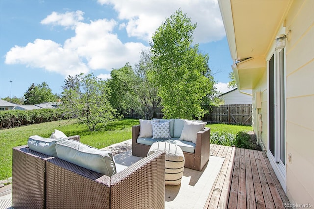 235 Summit Cir, Lafayette, CO 80026 - deck with an outdoor living space