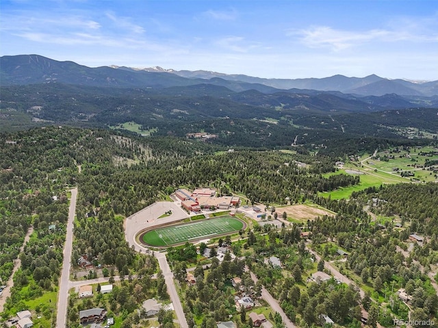 26499 W St, Conifer, CO 80433 - view of property location featuring a mountain backdrop