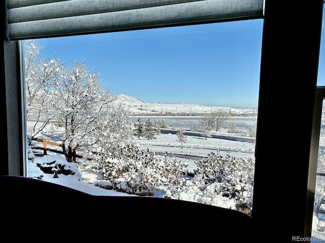 10565 Kicking Horse Dr, Littleton, CO 80125 - water view with a mountain backdrop