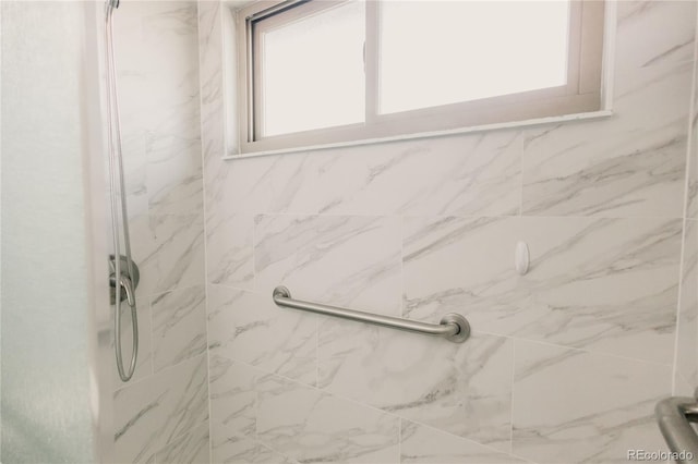 2535 W Bijou St, Colorado Springs, CO 80904 - full bath featuring a marble finish shower