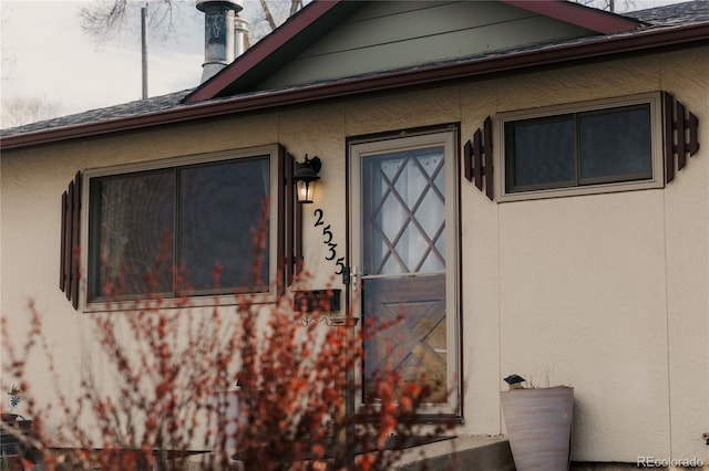 2535 W Bijou St, Colorado Springs, CO 80904 - view of exterior entry featuring stucco siding