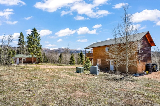 631 County Road 61, Cripple Creek, CO 80813 - view of yard with a mountain view