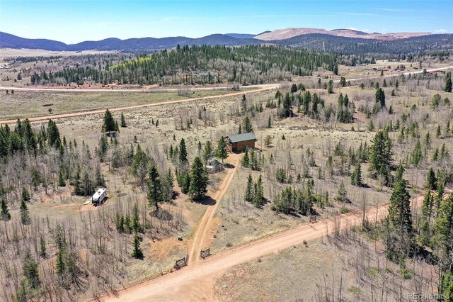 631 County Road 61, Cripple Creek, CO 80813 - view of property location with mountains