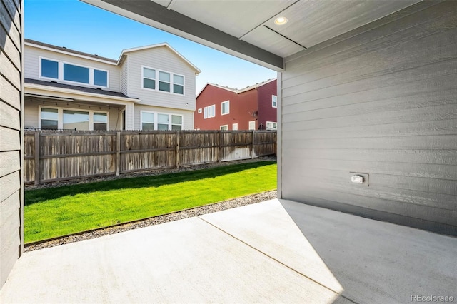 6932 E 133rd Ave, Thornton, CO 80602 - fenced backyard featuring a patio area