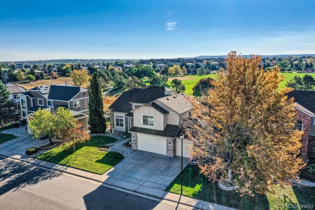9357 Lark Sparrow Dr, Highlands Ranch, CO 80126 - bird's eye view