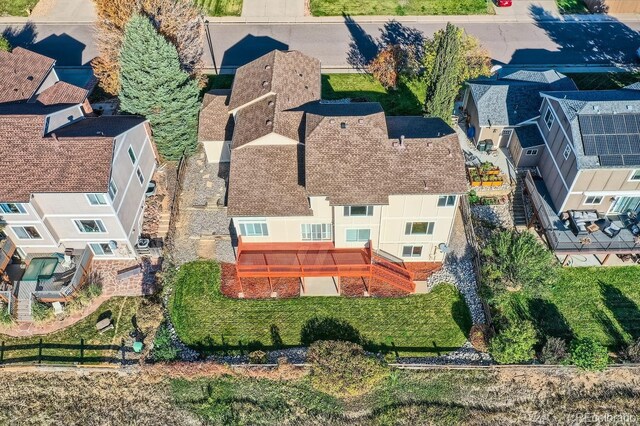 9357 Lark Sparrow Dr, Highlands Ranch, CO 80126 - aerial view