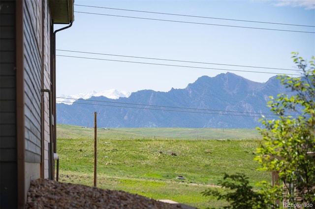 10786 Bear Cub Dr, Broomfield, CO 80021 - mountain view featuring rural landscape