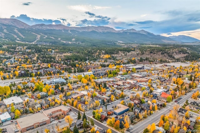 224 S Ridge St, Breckenridge, CO 80424 - drone / aerial view of a mountain backdrop