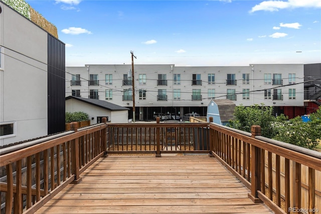 3443 Lawrence St, Denver, CO 80205 - view of deck