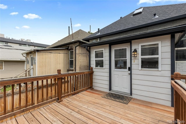 3443 Lawrence St, Denver, CO 80205 - view of deck