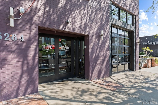 3443 Lawrence St, Denver, CO 80205 - property entrance featuring french doors