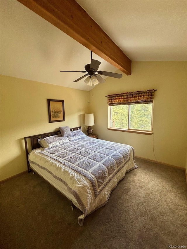 33508 Persistence Ave, Pine, CO 80470 - bedroom with carpet flooring and a ceiling fan