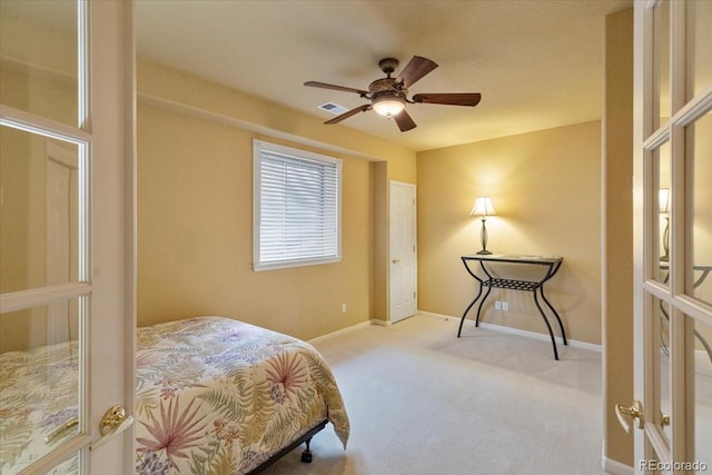 12671 Home Farm Ln, Westminster, CO 80234 - bedroom featuring carpet, baseboards, and ceiling fan