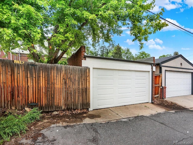 1247 Dexter St, Denver, CO 80220 - view of garage