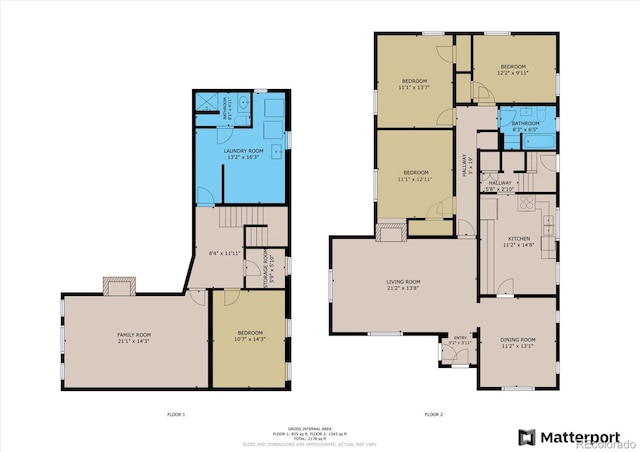1247 Dexter St, Denver, CO 80220 - home floor plan