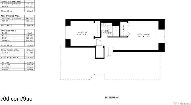 1265 Iris Ct, Highlands Ranch, CO 80126 - room layout